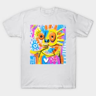 ART BRUT FACE T-Shirt